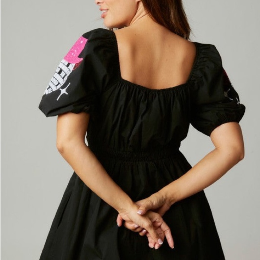 Fantastic Fawn Disco Skater Dress - Picture 6 of 13